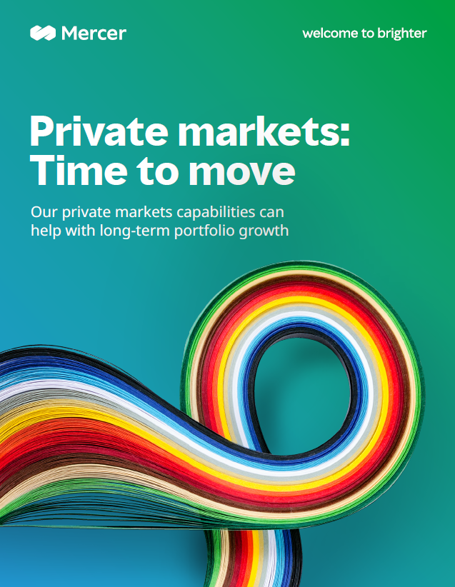 Private markets Time to move
